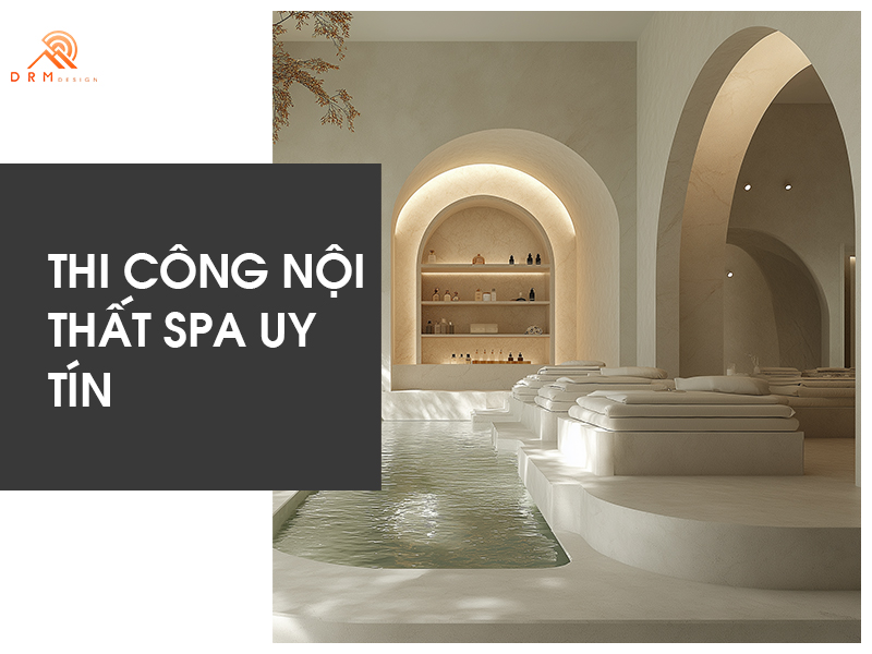 Công ty thi công nội thất spa uy tín tại đà nẵng
